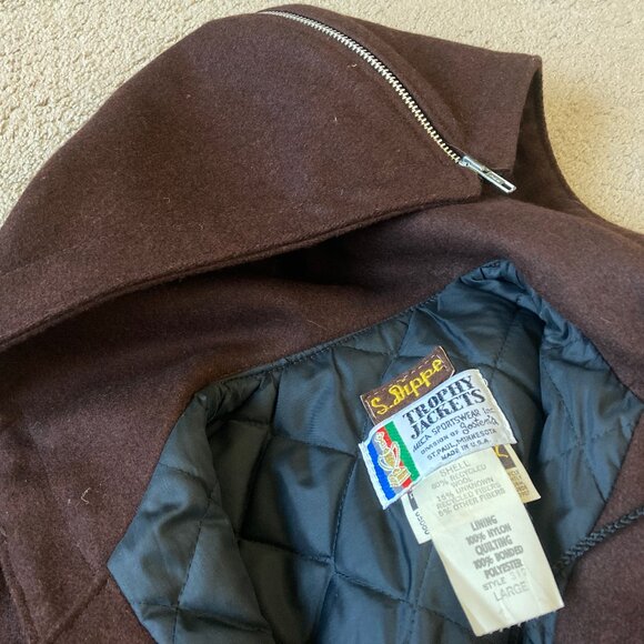 Vintage Wyoming Cowgirls Letter Jacket - Picture 9 of 11